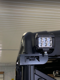 PBR Products 2020 and up Polaris Ranger Rear Light Bar Mounts - KIT w/ Lights