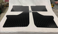Polaris Ranger 570 Mid Size Crew Cab Floor Boards Mats 2014 up BLACK