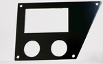 2022 and up Honda Pioneer 1000 Dash Plate w/ 2 outlet NOAM NUTV-4 Rectangle Controller