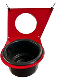 RED 2022-23 Honda Pioneer 1000 Ram Mount Boss MGR450B Radio Cup Holder