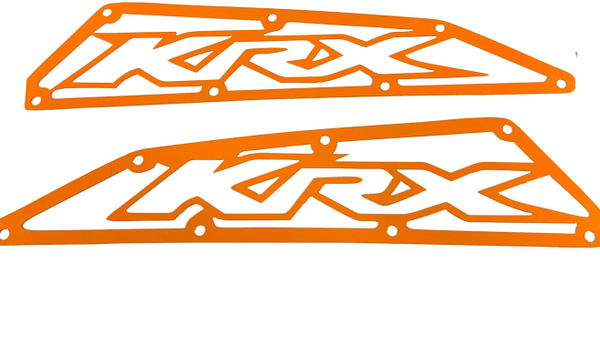 PBR Products Kawasaki KRX 1000 Frog Skin / Air intake Covers - Orange KRX4
