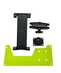 Kawasaki KRX & KRX4 1000 Adjustable Phone Iphone Galaxy Tablet Mount - Trail Edition Yellow