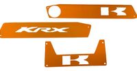 PBR Products Kawasaki KRX 1000 Cubby Dash Plate AND Dash Plates - Orange