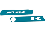 Kawasaki KRX 1000 Dash Panels- dash trim plate - Teal - Special / Sport Edition