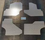 2015 and UP  Kawasaki Teryx 4 T4 Diamond Plate Floor Front & Rear