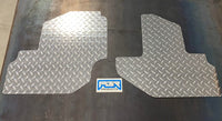 2015 and UP  Kawasaki T2 or T4 Front Floor Boards Diamond Plate