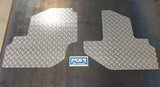 2015 and UP  Kawasaki T2 or T4 Front Floor Boards Diamond Plate