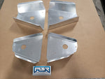 2016-2021 Honda Pioneer 1000 or 1000-5 UTV ALUMINUM FRONT & REAR A-ARM GUARDS SKID