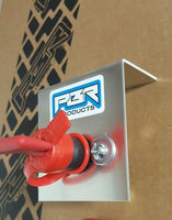 Battery Disconnect Switch and 90° mounting bracket, Race car streeet rod.