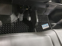 Honda Pioneer 1000 front floor boards 3 piece set BLACK Diamond Plate 2016 - 2022