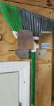 Aluminum Standard Broom Holder Trailer & Garage Organizers PBR PRODUCTS