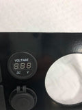 Honda Pioneer Dash build out Kit - 4 switch w/ voltmeter, power access point, and 2 blanks