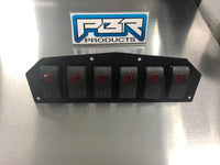 Can Am Commander Maverick Switch Gauge Panels Dash Panel Black Alum BUILT OUT