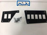 Can Am Maverick / Commander Switch Panels 5 switch & 2 Switch Dash Panels