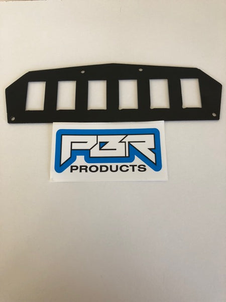 CanAm Commander Maverick Switch Gauge Panels Dash Panel Black Aluminum
