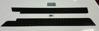 JEEP CJ5 Rocker Panel Side Plates 72-83 CJ5 Diamond plate aluminum Black powder