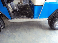 Ezgo Marathon Golf Cart Diamond Plate Side Panels 76 to 94 1/2 WOW