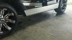 Diamond Plate Full Side Rocker Panels and kick panel Yamaha G29 Drive Golf Carts