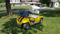 YAMAHA GOLF CART- G8-G14-G16-G19 and G22 DIAMOND PLATE KIT 9 pieces
