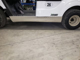 Diamond Plate Full Side Rocker Panels for Yamaha  Drive 2 Golf Carts