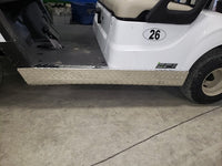 Diamond Plate Full Side Rocker Panels and kick panel Yamaha Drive 2 Golf Carts
