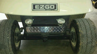 Aluminum Diamond Plate Front Bumper incert for EZGO TXT/PDS Golf Cart 94-Up