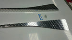 JEEP wrangler TJ DIAMOND PLATE FENDER TOPS WITH large 1.5 inch BEND.