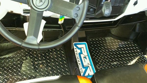 POLARIS RANGER 1000 XP 2013 - 2018 DIAMOND PLATE FLOOR BOARDS - Part#PR1000DPF
