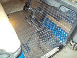 EZGO GOLF CART DIAMOND PLATE FLOORING KIT 94.5 and up TXT/ MENTALIST 4 pc.