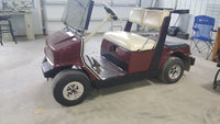 Yamaha G2/G9 Golf Cart Diamond Plate SIDE PILLAR COVERS BLACK POWDER COATED