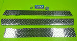 YAMAHA GOLF CART-DIAMOND PLATE ROCKERS G2-G9 Rocker panels and kick panel.