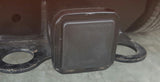 Car Wash Proof Guaranteed 1 1/4 Inch Black Trailer Hitch Receiver Cover Cap Plug