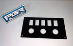 Honda pioneer 1000 stereo 5 switch 3 outlet hole voltmeter bracket USB plugs -Part# SLHP1006