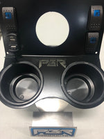PBR Products fits Honda Pioneer 1000 Cup Holder 3" Radio Boss or Rockford Fosgate PMX-2