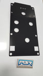 2008-2013 KAWASAKI TERYX ALUMINIUM FRONT SKID PLATE Black Powder Coat