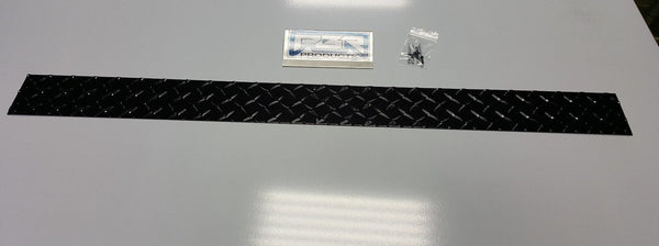 2013 and UP Ezgo TxT Golf Cart BLACK Powder Coated Aluminum Diamond Plate Kick Panel