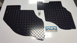 2012 thru 2018 CAN AM MAVERICK Diamond Plate Aluminum Floor board Set BLACK