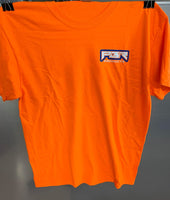 PBR Products safety orange signature t-shirt size Large