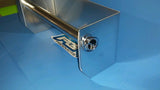 Aluminum Paper Towel Rack Holder Shop Cabinet Race Car Enclosed Trailer NHRA