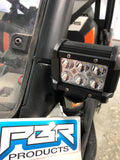 Polaris Ranger Pro Fit Cage bolt on light brackets NO DRILL 570 800 900 1000 light bar