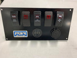 Honda Pioneer 700 Switch Plate INCLUDED Winch, Rear lights, and Light bar VOLTMETER