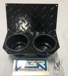 Honda Pioneer 1000 Black Diamond Plate Jumbo Cup Holder