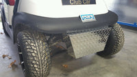 Club Car Precedent Golf Cart Diamond plated Polished Alum Front Bumper Cover
