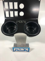 PBR Products fits Honda Pioneer 1000 Ram Mount 6 switch  2 Power Outlet MIDNIGHT EDITION Cup Holder