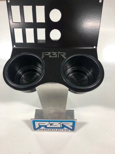PBR Products fits Honda Pioneer 1000 Ram Mount 6 switch  2 Power Outlet MIDNIGHT EDITION Cup Holder