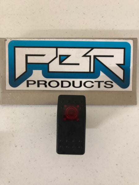 PBR Products Switch w/ RED Light for Switch Panels