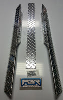 EZGO Golf Cart Part Diamond Plate Rocker Panel covers & Kick 2014 and up TXT