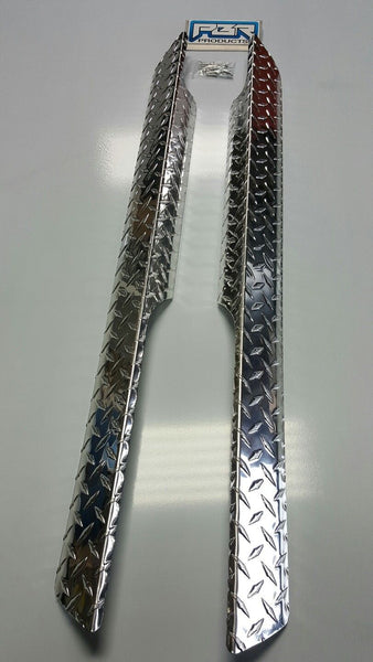 EZGO Golf Cart Part Diamond Plate Rocker Panel covers Pair 1994 - 2012 TXT