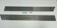 Jeep TJ Wrangler 5 3/4 Diamond Plate Rocker Guards Panels 1997-thru-2006