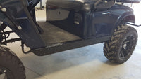 EZGO Golf Cart Part Diamond Plate Rocker Panel covers Pair 2014 -18 TXT BLACK